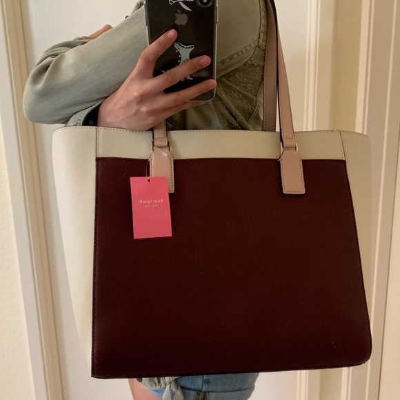 KATE SPADE CAMERON LARGE CHERRYWOOD LAPTOP KSNY - Picture 2 of 7